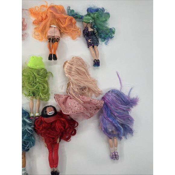 Rainbow High Doll Lot of 15 with Clothes Shoes Articulated Colorful Hair MGA - Picture 12 of 14